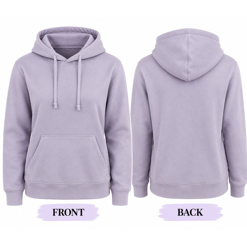 A&F Blanks Lavender Lilac Pullover Hoodie Sweatshirt Size Small NWT